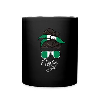 Nigéria - Mug uni - noir - Devant