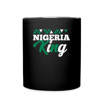 Nigéria - Mug uni - noir - Devant