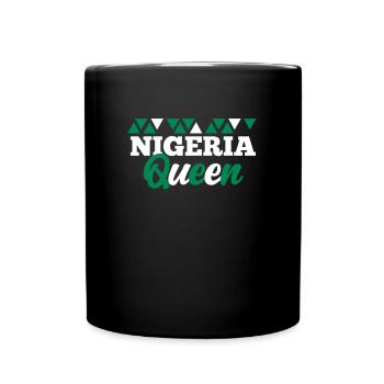 Nigéria - Mug uni - noir - Devant