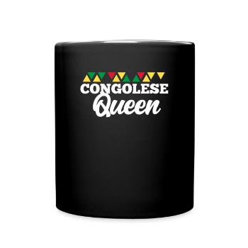 Kongo - Tasse einfarbig - Schwarz - Vorne