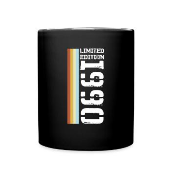 Limited Edition Retro 1990 - Full Colour Mug - black - Front