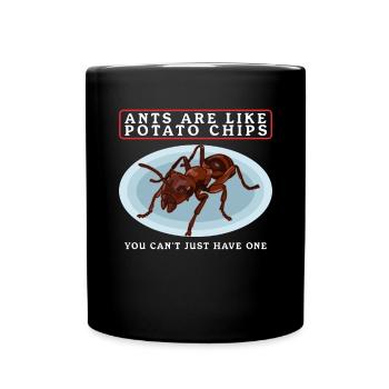 Fourmis Ferme Fourmi Formicarium Cadeau - Mug uni - noir - Devant