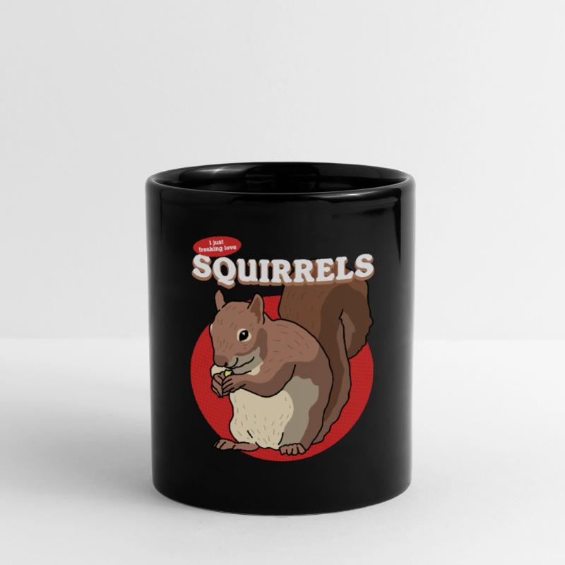 Cute Squirrel Grey Squirrel Squirrel Gift Full Colour Mug