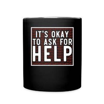 Unity Day Anti Bullying Bully Prevention Kindness - Full Colour Mug - black - Front