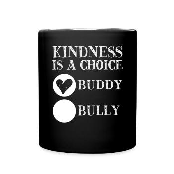 Unity Day Anti Bullying Bully Prevention Kindness - Full Colour Mug - black - Front
