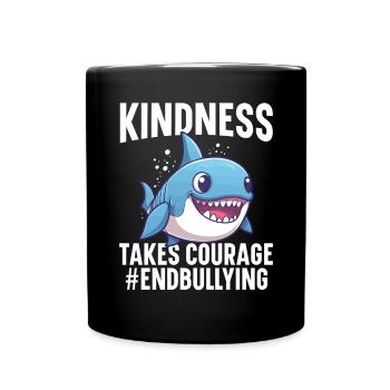 Unity Day Anti Bullying Bully Prevention Kindness - Full Colour Mug - black - Front