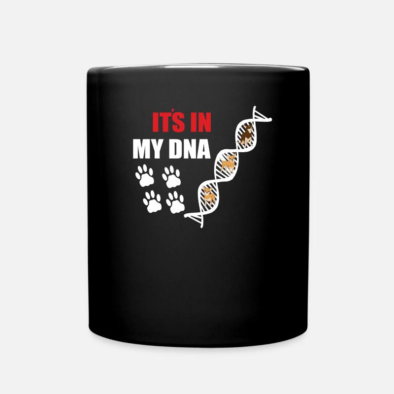 Hund Chihuahua Hundebesitzer Gechenkidee - Tasse einfarbig - Schwarz