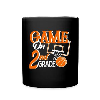 Zweite Klasse Rainbow Girls Jungen Lehrerteam 2. - Tasse einfarbig - Schwarz - Vorne