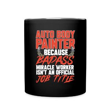 Body Painter Car Painter Painter - Mug uni - noir - Devant