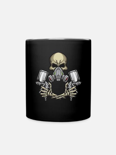 Karosserielackierer Autolackierer Lackierer - Tasse einfarbig - Schwarz