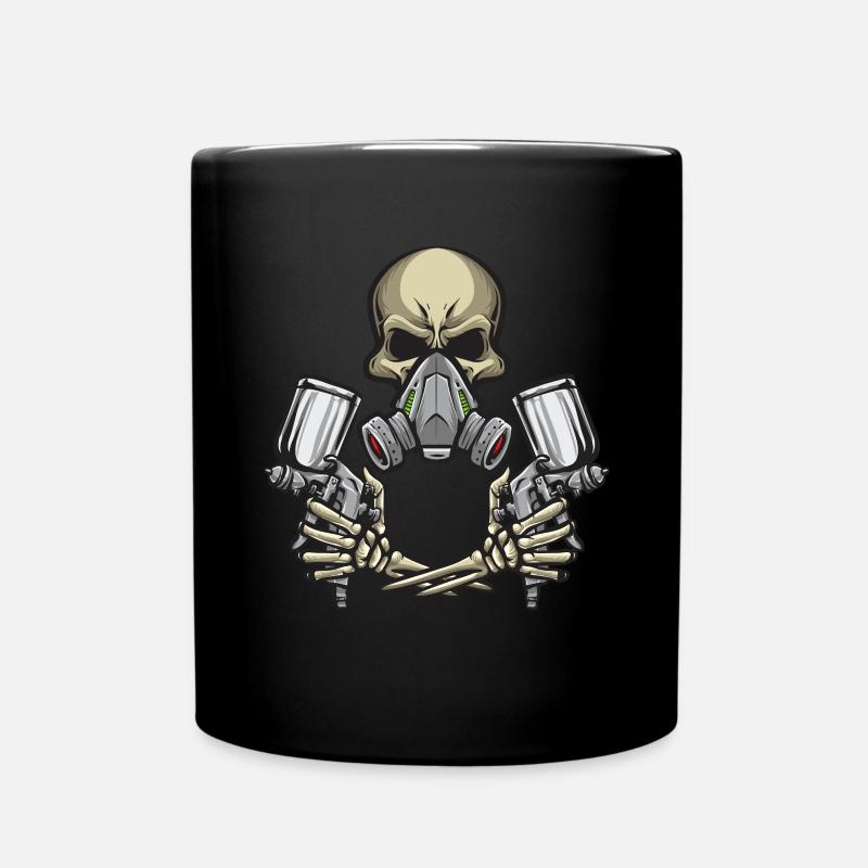 Karosserielackierer Autolackierer Lackierer - Tasse einfarbig - Schwarz