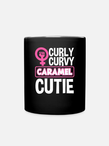 Feminismus Feministin - Tasse einfarbig - Schwarz