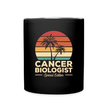 Vintage Krebsbiologe Sonderausgabe Biologie - Tasse einfarbig - Schwarz - Vorne