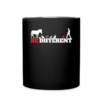 Chien Chihuahua Propriétaire de chien Gechenkidee - Mug uni - noir - Devant