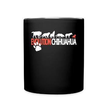 Chien Chihuahua Propriétaire de chien Gechenkidee - Mug uni - noir - Devant