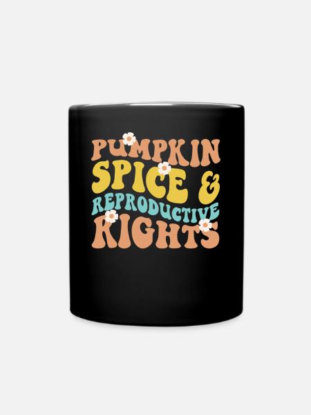 Feminist Pumpkin Spice & - Tasse einfarbig - Schwarz