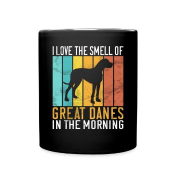 Great Dane Gifts - Tasse einfarbig - Schwarz - Vorne