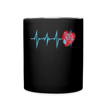 Dog Bulldog Dog Owner Gechenkidee - Full Colour Mug - black - Front