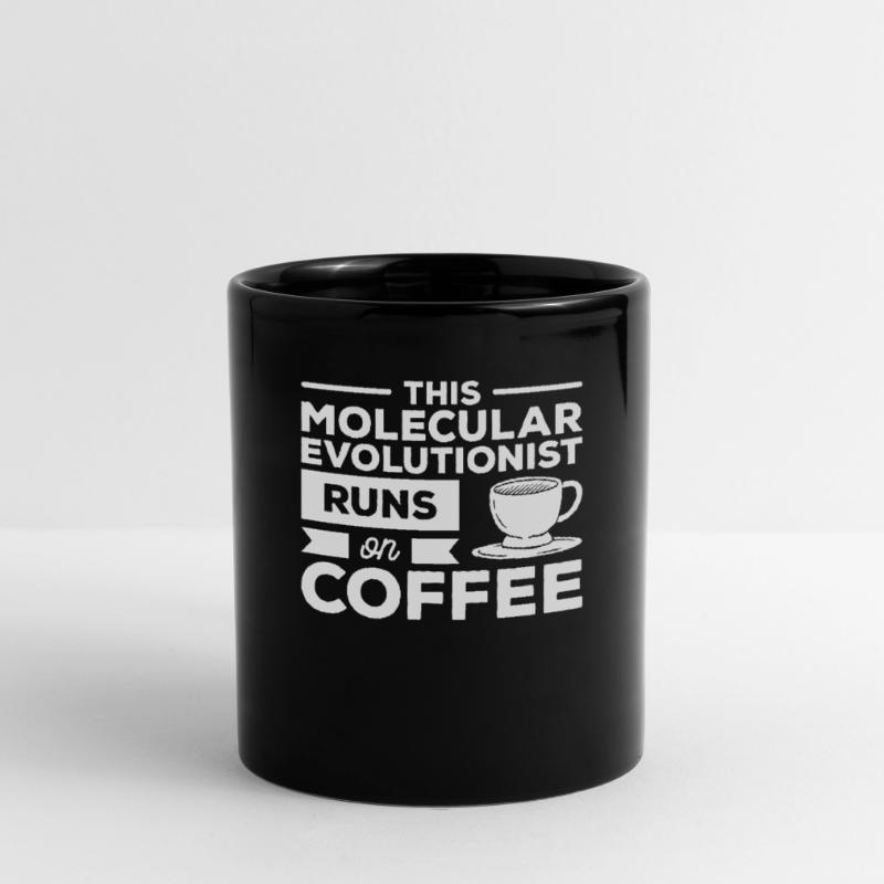 This Molecular Evolutionist Runs On Coffee Full Colour Mug