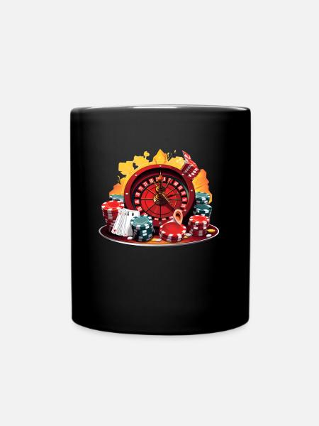 Casino - Mug uni - noir