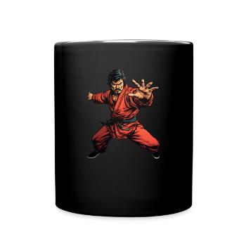 Combattant de Kung Fu - Mug uni - noir - Devant