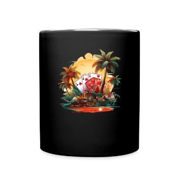 Casino - Full Colour Mug - black - Front