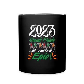 the last day of 2023 is 123123 - Tasse einfarbig - Schwarz - Vorne