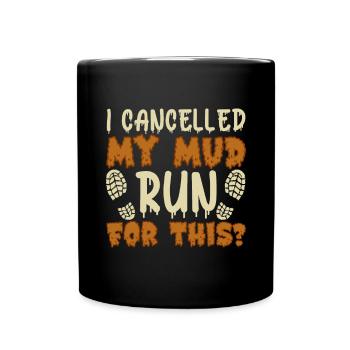 Course drôle parfaite - Mug uni - noir - Devant