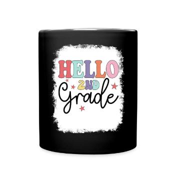 Zweite Klasse Rainbow Girls Jungen Lehrerteam 2. - Tasse einfarbig - Schwarz - Vorne