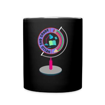 Zweite Klasse Rainbow Girls Jungen Lehrerteam 2. - Tasse einfarbig - Schwarz - Vorne