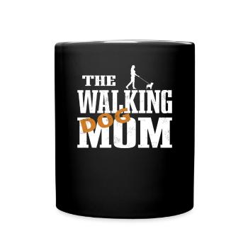 Chien Bulldog Dog Propriétaire Gechenkidee - Mug uni - noir - Devant