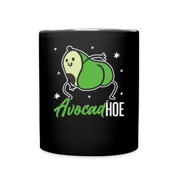 Süße Avocado Wortspiel Frucht Guac Witze Guacamole Liebhaber - Tasse einfarbig - Schwarz - Vorne