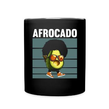Süße Avocado Wortspiel Frucht Guac Witze Guacamole Liebhaber - Tasse einfarbig - Schwarz - Vorne