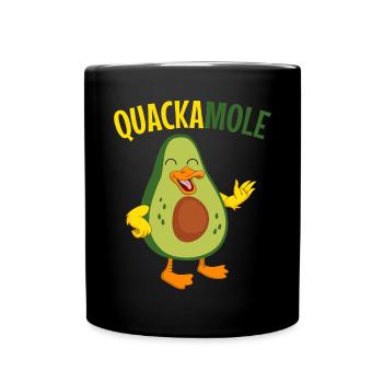 Süße Avocado Wortspiel Frucht Guac Witze Guacamole Liebhaber - Tasse einfarbig - Schwarz - Vorne