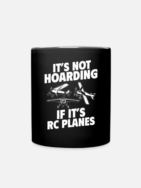 Modèle d’avion télécommandé - Mug uni - noir