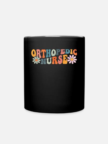 Groovy Orthopedic Nurse Ortho Nursing - Mug uni - noir