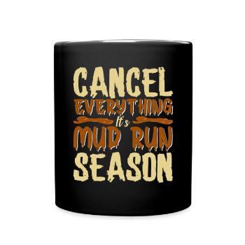 Perfect funny Race - Tasse einfarbig - Schwarz - Vorne
