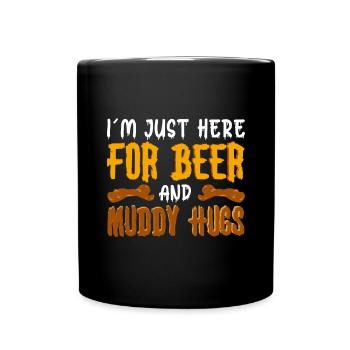 Perfect funny Race - Tasse einfarbig - Schwarz - Vorne