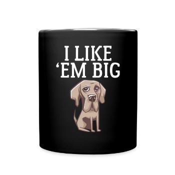 Great Dane Gifts - Full Colour Mug - black - Front