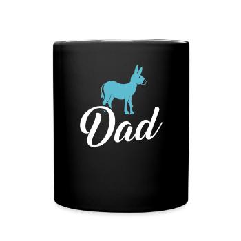 Cadeaux d’amoureux de l’âne - Mug uni - noir - Devant