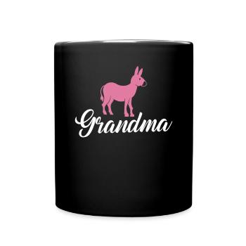 Donkey Lover Gifts - Tasse einfarbig - Schwarz - Vorne