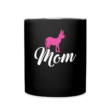 Cadeaux d’amoureux de l’âne - Mug uni - noir - Devant