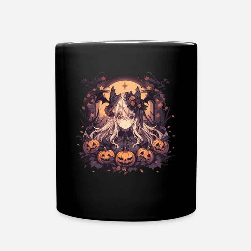 Hexe Helloween Hexen Outfit Hexen - Tasse einfarbig - Schwarz