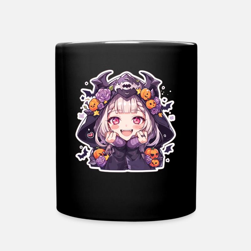 Vampir Vampire Vampir Damen Helloween - Tasse einfarbig - Schwarz