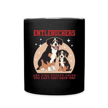 Entlebucher Mountain Dog Dog Owner Cadeau - Mug uni - noir - Devant