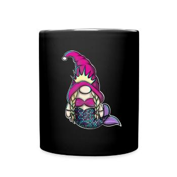 Mermaid Gnome Gnome - Mug uni - noir - Devant
