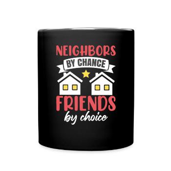 Woman Neighbor - Full Colour Mug - black - Front