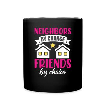Village de quartier Neighbor Woman - Mug uni - noir - Devant