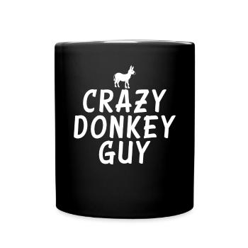 Cadeaux d’amoureux de l’âne - Mug uni - noir - Devant