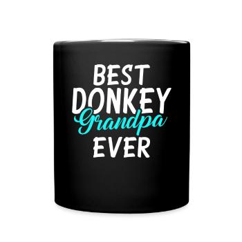 Cadeaux d’amoureux de l’âne - Mug uni - noir - Devant